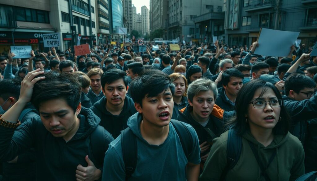 risiko kesehatan demonstrasi mahasiswa