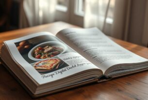 cara membuat buku resep digital
