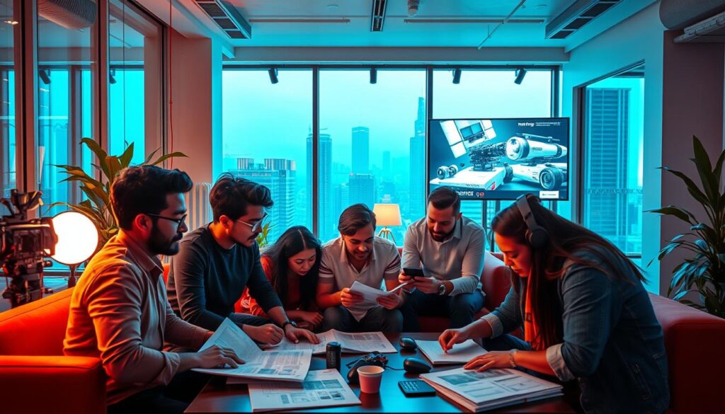 startup industri hiburan